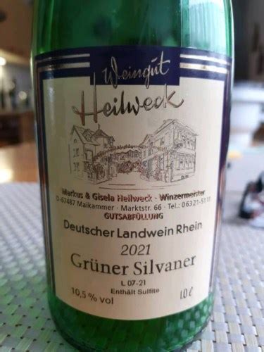 Heilweck Grüner Silvaner Vivino US