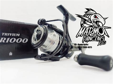 Jual Reel Spinning Tridentech Trivium Size New Model Power