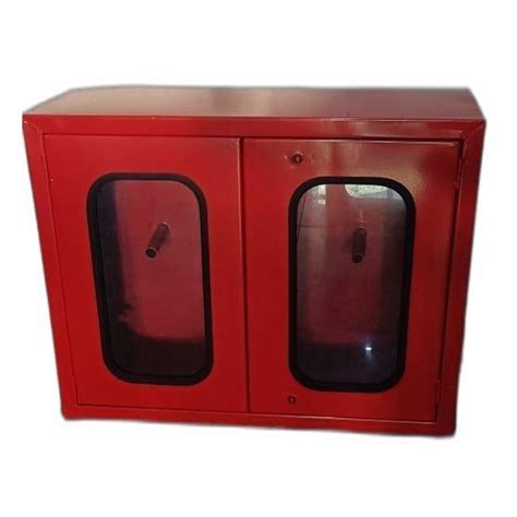 Mild Steel Double Door Fire Hose Box At Rs In Bawal Id