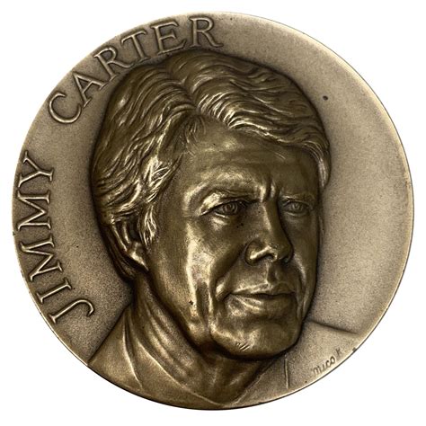 Medal Jimmy Carter Inauguration Estados Unidos Numista