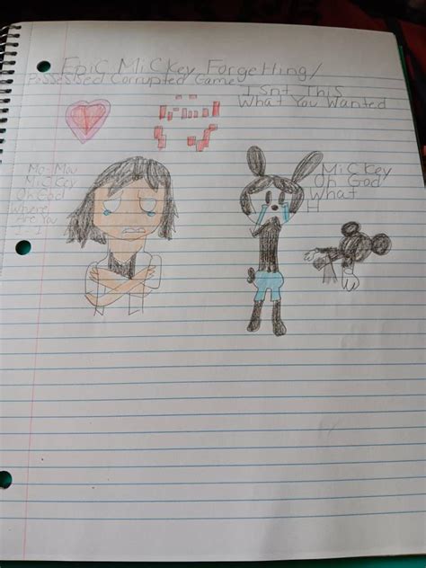 My epic mickey creepypasta by mickeythekapowfan on DeviantArt