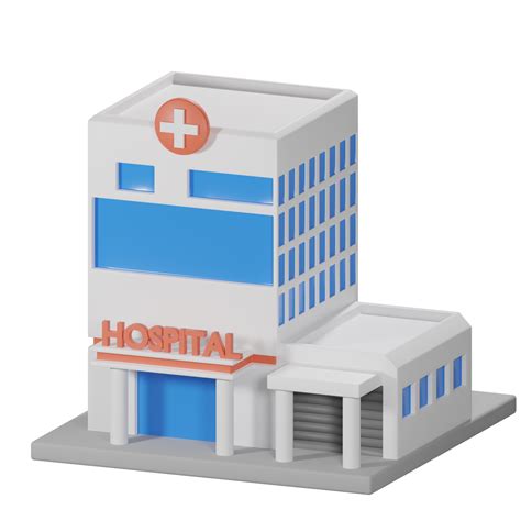 D Isometric Hospital Png