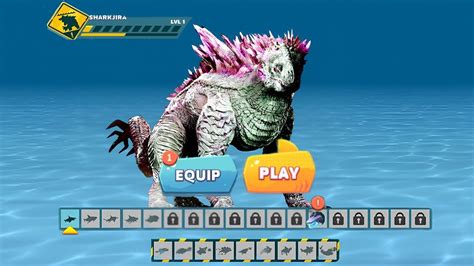 Hungry Shark Evolution Godzilla Sharkjira Best Gameplay YouTube