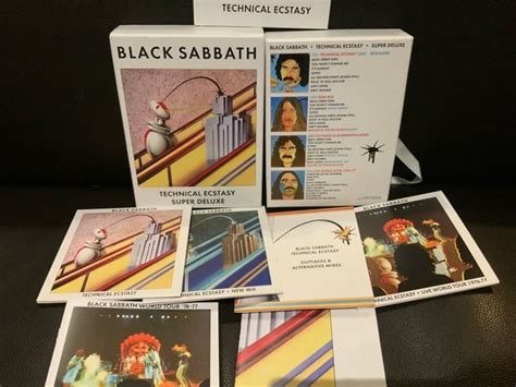 ขายแผ่นซีดี Bok Set วงร็อคเฮฟวี่ระดับพระกาฬ Black Sabbath Technical Ecstasy Super Deluxe 4cd