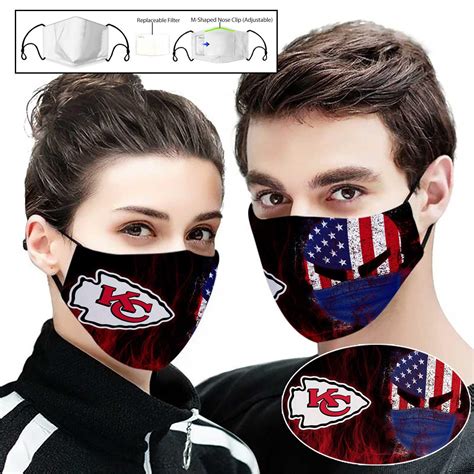 NFL Kansas City Chiefs Face Masks PP256 - ChiefsFam