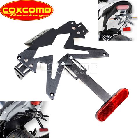 Motorcycle Tail Tidy Number Plate Holder Fender Eliminator Bracket For