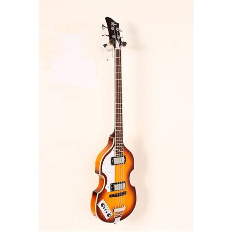 Rogue Vb100lh Left Handed Violin Bass Guitar Regular Vintage Reverb