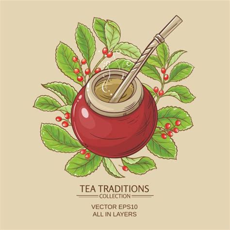 Yerba Mate Illustrations, Royalty-Free Vector Graphics & Clip Art - iStock