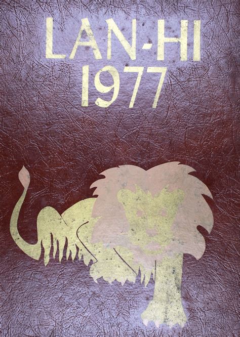 1977 yearbook from Lanphier High School from Springfield, Illinois for sale