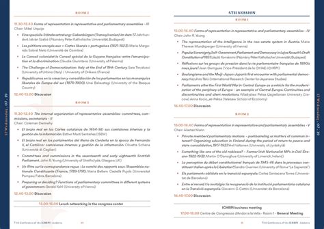 Program Consell General Principat D Andorra