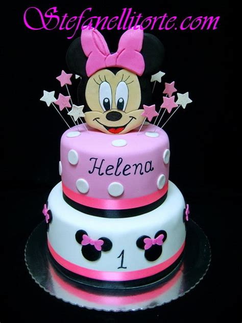 BABY MINNIE MOUSE CAKE Decorated Cake By Stefanelli CakesDecor