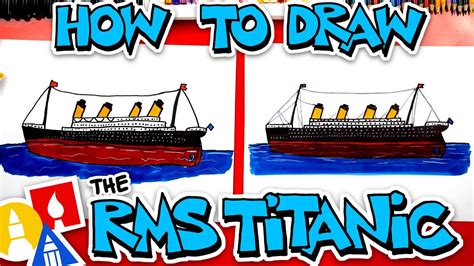 How To Draw The RMS Titanic YouTube