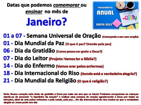 Todas As Datas Comemorativas - 6