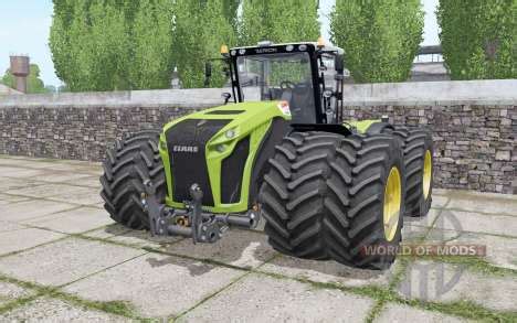 Claas Xerion 4500 Trac VC Wheels Selection For Farming Simulator 2017