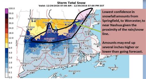 Massachusetts Weather Forecast Latest Nor'Easter Details: 45-60 MPH ...