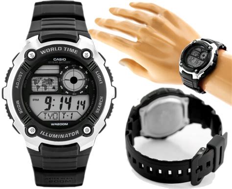 ZEGAREK MĘSKI CASIO DLA CHŁOPCA NA KOMUNIĘ WR200 13568378988