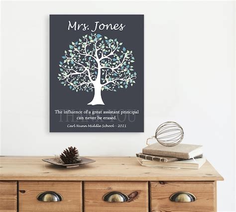 Assistant Principal Office Decor T Idea Personalized Etsy