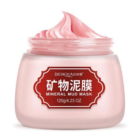 Bioaqua Mineral Mud Facial Mask Pink Original G Eshaistic Pk