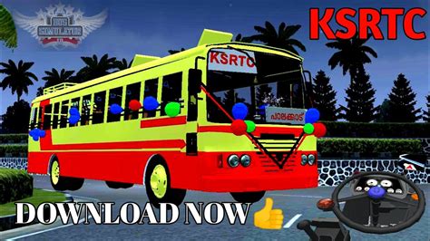 New Ksrtc Bus Mod For Bussiddownload Modbus Mod Bussid Bussidmods