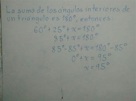 Realiza Demostraciones Y Completa El Valor Del Ngulo Que Falta En Cada