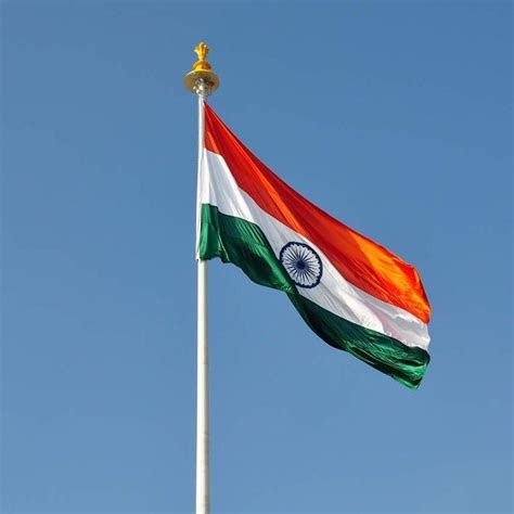 Indian Polyester Tricolor Flags At Rs Piece Mitra Enclave Noida