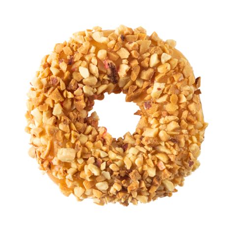 Глазированный с посыпкой пончик