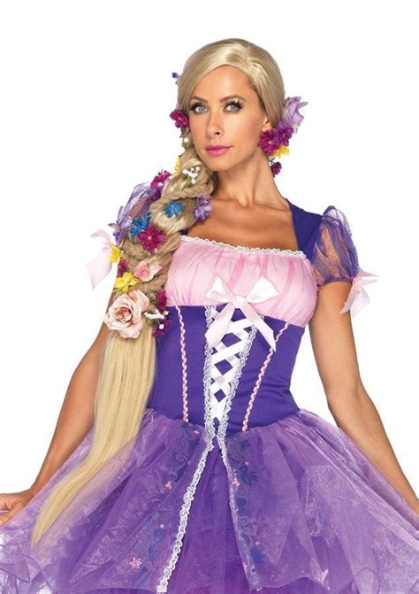 Rapunzel Wig Adult Blonde Rapunzel Halloween Costume Rapunzel