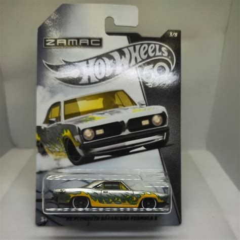 Xe Hot Wheels M H Nh Zamac Plymouth Barracuda Formula S Est Shopee Vi T Nam
