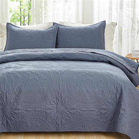 Annadaif Oversized California King Size Quilt Bedding Set