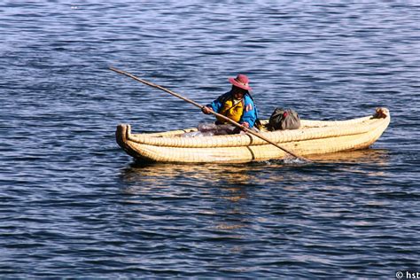 Bild Uru Boot Totora Schilf Titicaca See Bilder Net