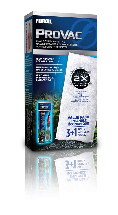 Fluval ProVac Filter Cartridge 4 Pack Amazon Co Uk Pet Supplies