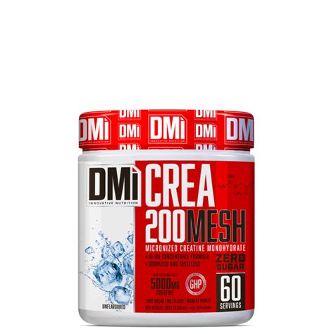 Crea 200 Mesh Creatine Monohydrate 300 Gr Sabor Neutro