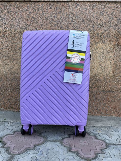 Купить Чемодан Longstar Longstar полипропилен 37 л сиреневый в Алматы ...