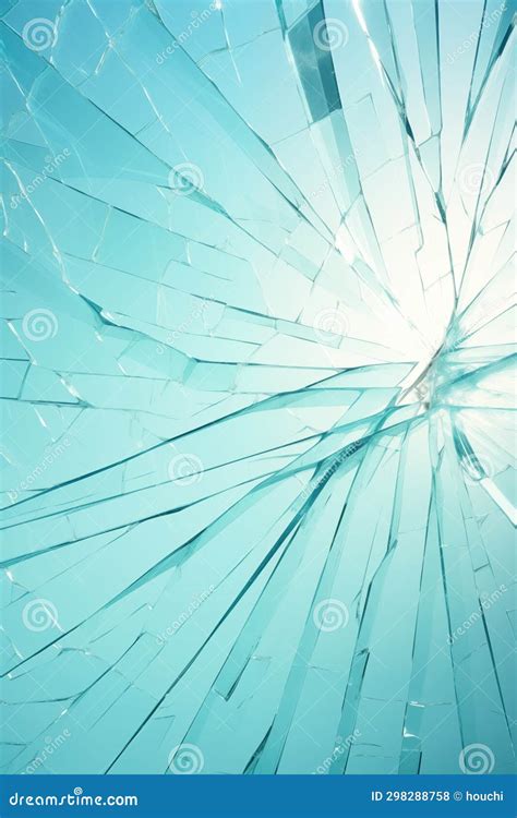 Shattered Glass Texture Broken Glass Fragmented Glass Set 52 Stock Illustration