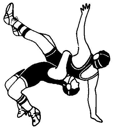 High School Wrestling Drawings - ClipArt Best