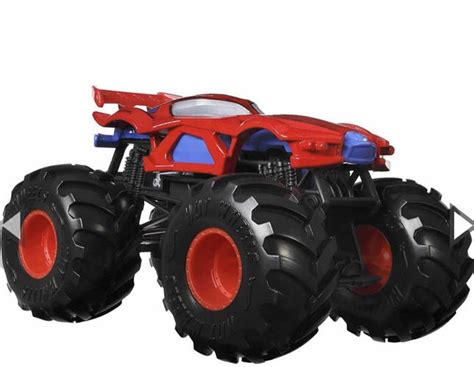 Monster Trucks Hot Wheels Spider Man Mattel Id