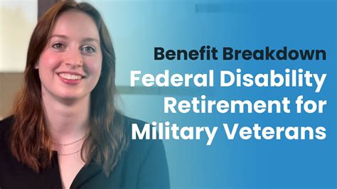 Benefit Breakdown Federal Disability Retirement For Veterans YouTube