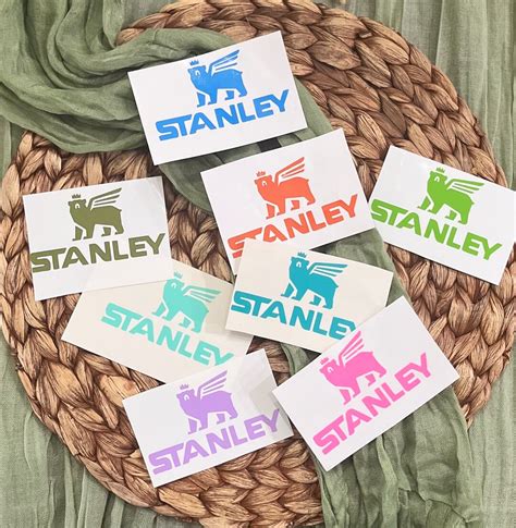 Stanley Sticker Stanley Vinyl Logo Stickers Tumbler Sticker Vinyl