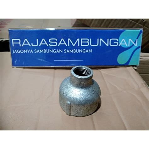 Jual Flok Sok Besi 1 X 1 2 Inch Sambungan Pipa Reducer Socket Flock