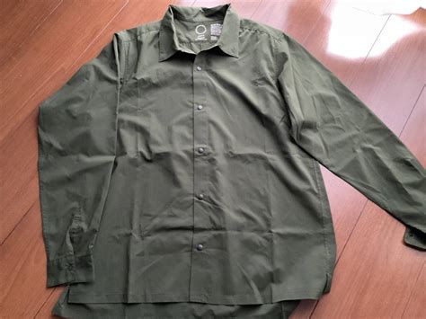 山と道 Ul シャツ Ul Shirt Duck Green Yamatomichi サイズm長袖シャツ｜売買されたオークション情報