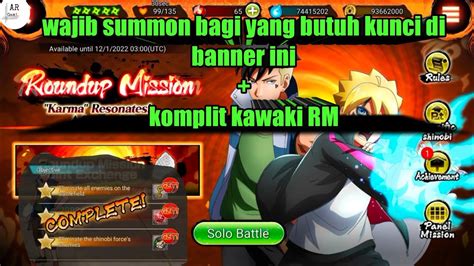 NxB NV 4th Anniversary Part 2 Boruto Kawaki Summon YouTube