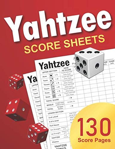 10 Best Hasbro Yahtzee Score Sheets June 2023