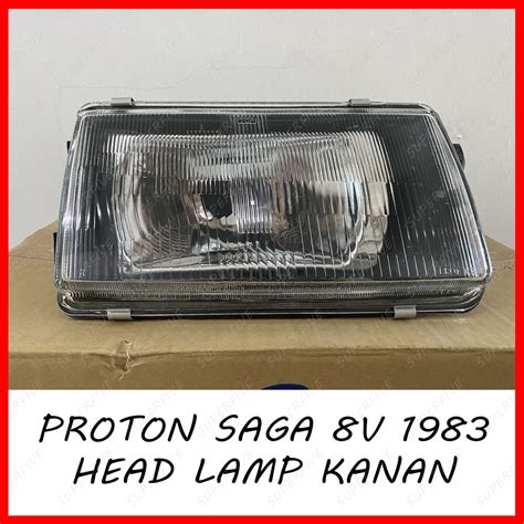 Proton Saga Old Lama V Head Lamp Lampu Depan Lampu