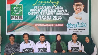 Partai PKB Parigi Moutong Buka Pendaftaran Bacalon Bupati Dan Wakil Bupati