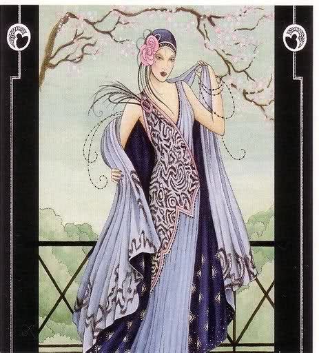 Pin By Marizel Borrero On Lady Art Deco Illustration Art Deco