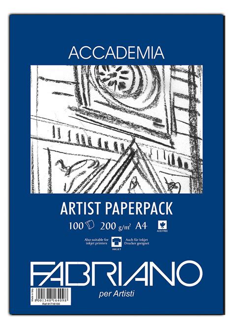 Fabriano Accademia Artist Paperpack K Nstlerbedarf Von Boesner