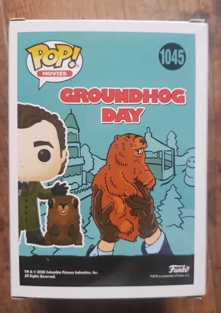 Groundhog Day Phil Connors Mit Punxsutawney Funko Pop Vinyl