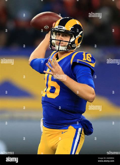 La Rams Jared Goff During The Nfl International Series Match At