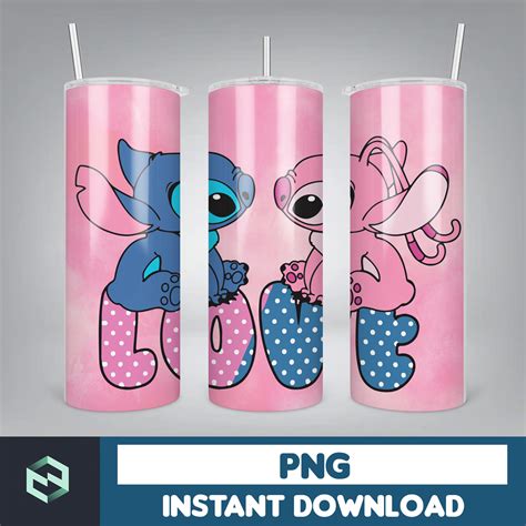 Stitch Tumbler Wrap, Stitch Tumbler Wrap for 20 oz Skinny Tu - Inspire ...