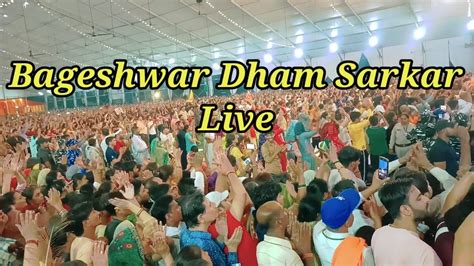 Bageshwar Dham Sarkar Live Bageshwardham YouTube